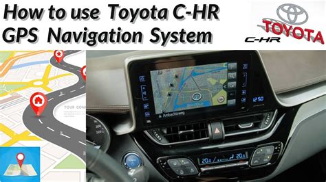 How to use Toyota C-HR GPS Navigation System (subtitles) - YouTube