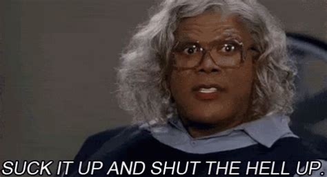 Madea Tyler Perry GIF - Madea TylerPerry ShutUp - Discover & Share GIFs | Madea funny quotes ...