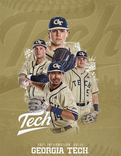 2021 Georgia Tech Baseball on Behance