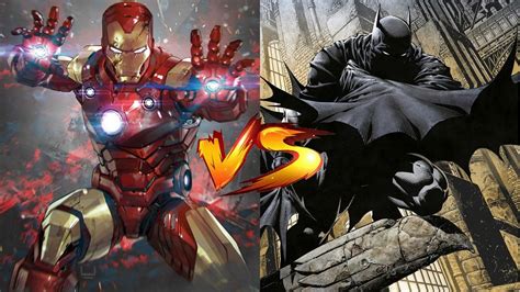 Batman vs. Iron Man: Who Is Stronger and Who Would Win in a Fight?