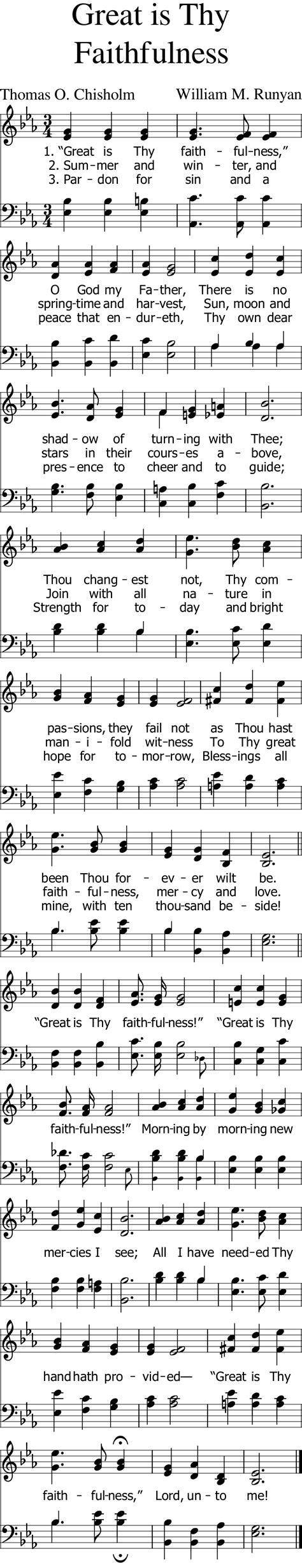 #14: Great is Thy Faithfulness | Mobile Hymns