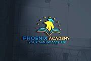 Phoenix Academy School Logo | Illustrator Templates ~ Creative Market