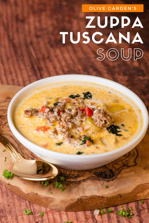 Zuppa Tuscana Soup | Recipe in 2020 | Zuppa tuscana soup, Soup recipes, Recipes