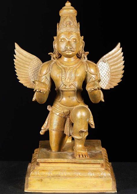 View the Bronze Garuda Statue 11.5" at Hindu Gods & Buddha Statues ...