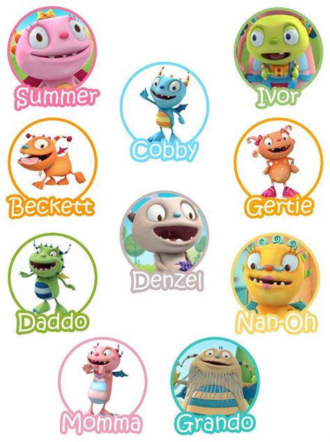 Henry Hugglemonster Characters Names