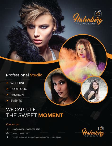 Professional Custom Design Photography Flyer Template | Photography flyer, Flyer design ...