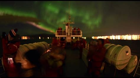 Reykjavík ICELAND Northern Lights Cruise 28 September 2017 - YouTube