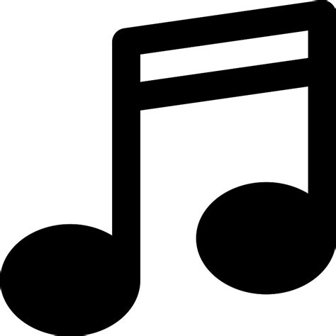 Quaver Music Vector SVG Icon (10) - SVG Repo Free SVG Icons