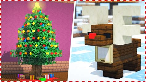 TOP 20+ Christmas Ideas | Minecraft Build Hacks - YouTube