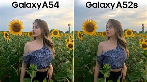 Samsung Galaxy A54 VS Samsung Galaxy A52s Camera Test Review - YouTube