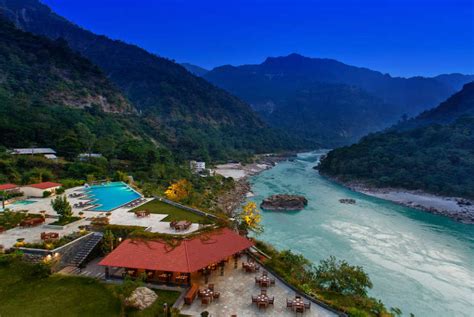 This Spa Resort In Rishikesh Offers A Gorgeous Infinity Pool Overlooking The Ganga | Curly Tales