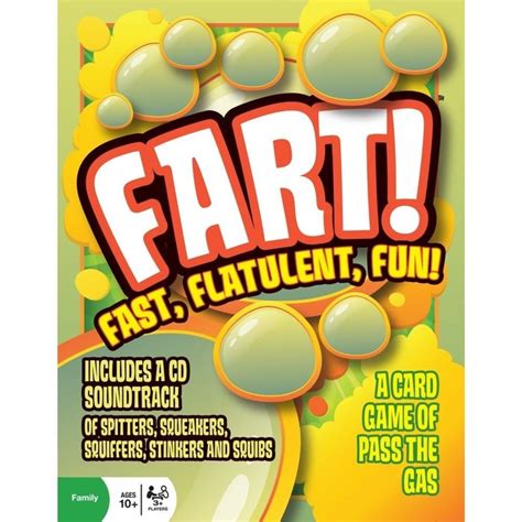 Fart! Board Game, Family Games by Go! Games - Tanga