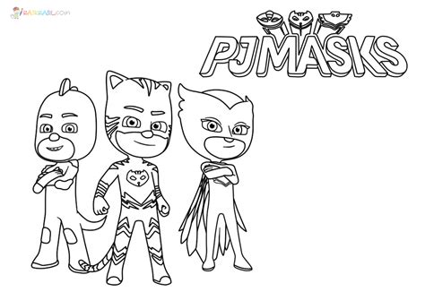 PJ Masks Coloring Pages | 110 Pictures Free Printable