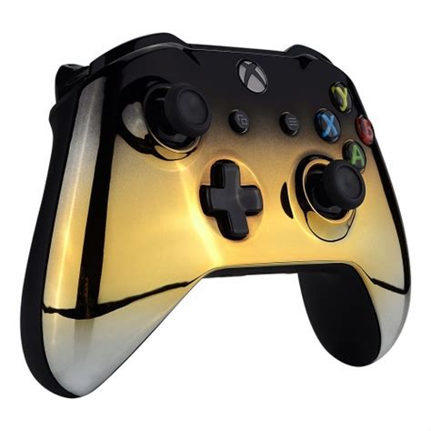 Gold -Silver Xbox One Controller | Kinetic Custom Controllers Australia