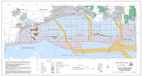 Gulf Of Mexico Block Map