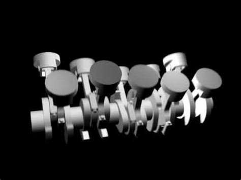 V10 engine animation - YouTube