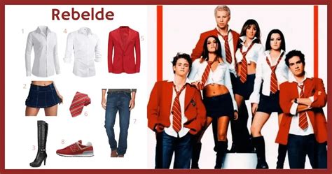 Rebelde Costume For Cosplay & Halloween 2024