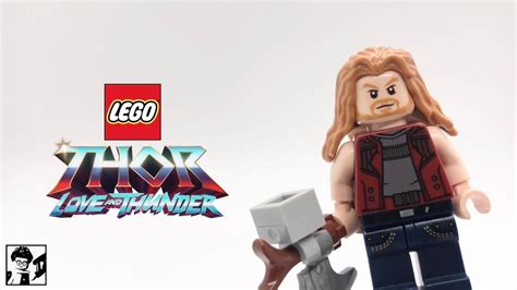 LEGO Thor Custom Minifigure from Thor Love and Thunder (Thor 4)! - YouTube