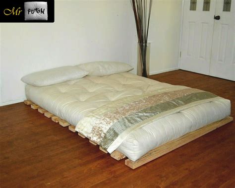 Queen Timber Bed Frame for Futon Kofu Japanese Style Australian made | Night and Day Furniture