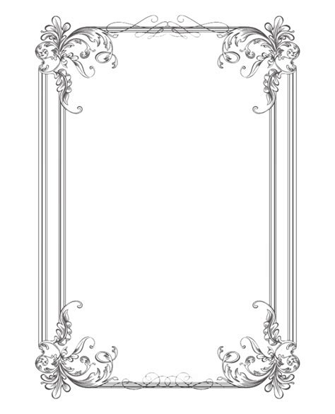 silver border png 10 free Cliparts | Download images on Clipground 2024