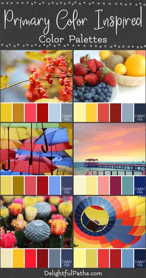 Primary Color Palettes from Images - Delightful Paths