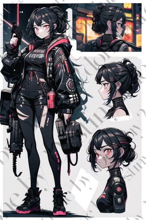 Cyberpunk adopt by Destiny2Dominator on DeviantArt