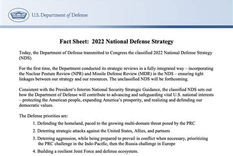 A National Defense Strategy that is Viable and Affordable - Defense & Aerospace Report