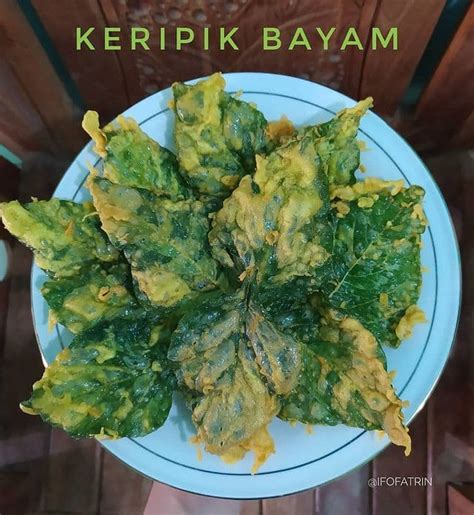 Keripik Bayam Renyah - Omah Resep