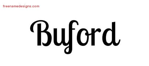 buford Archives - Free Name Designs