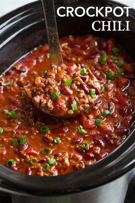 Best Slow Cooker Chilli Recipes at Kathleen Freund blog