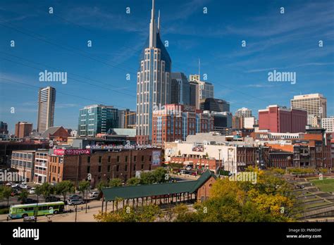 Nashville, Tennessee skyline Stock Photo - Alamy