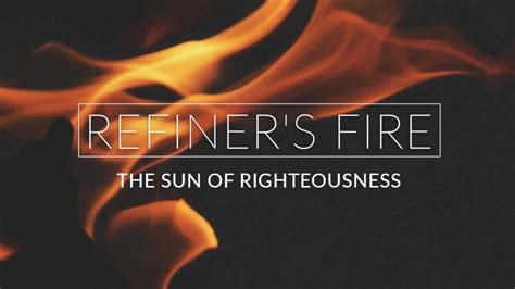 Message: "Refiner's Fire Part 1" from Steve Holt - The Road