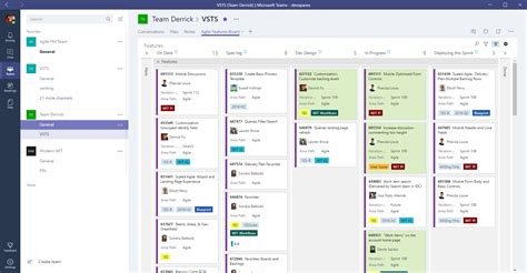 Microsoft Project Kanban Template