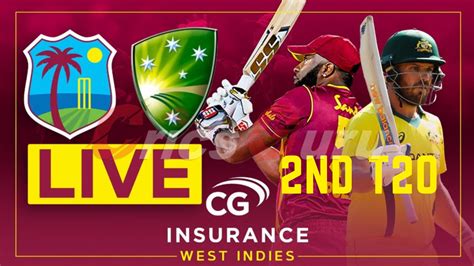 West Indies vs Australia 2nd T20, Live Streaming: When And Where To ...