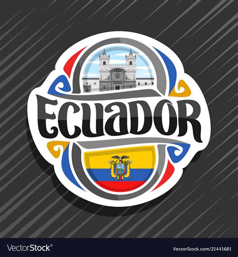 Logo for ecuador Royalty Free Vector Image - VectorStock