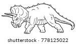 Triceratops Cartoon Vector Art image - Free stock photo - Public Domain photo - CC0 Images