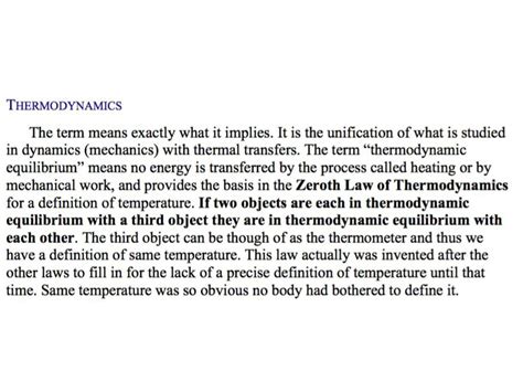 0th Law of Thermodynamics - ppt download