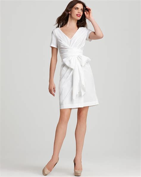 White Wrap Dress | Dressed Up Girl