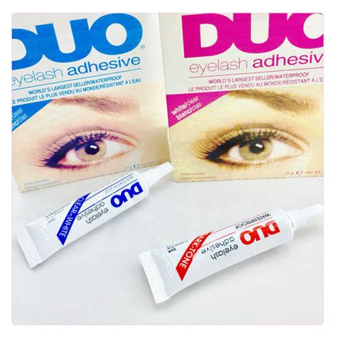 DUO Eyelash Glue 9g in black and white, DUO eyelash glue 9g pack Black and white eyelash glue ...