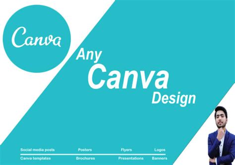 Design canva editable template, posters, business flyers or anything in canva by Talhanisar767 ...