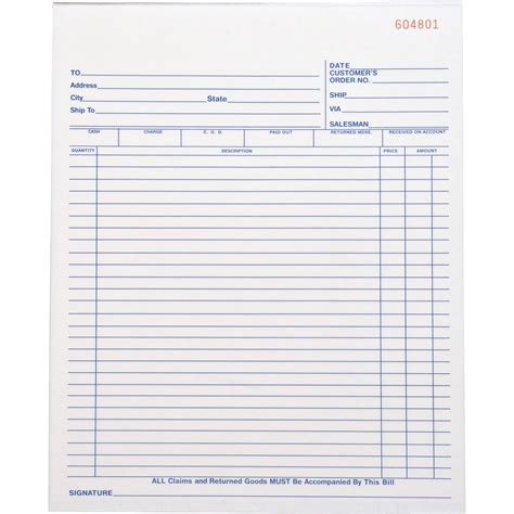 Business Source All-purpose Carbonless Triplicate Forms, Yellow, 1 / Each (Quantity) - Walmart ...