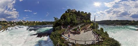 Rhine waterfall in Schaffhausen 360 Panorama | 360Cities