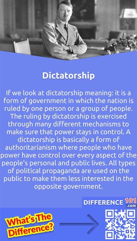 Autocracy vs. Dictatorship: 5 Key Differences, Pros & Cons, Examples ...