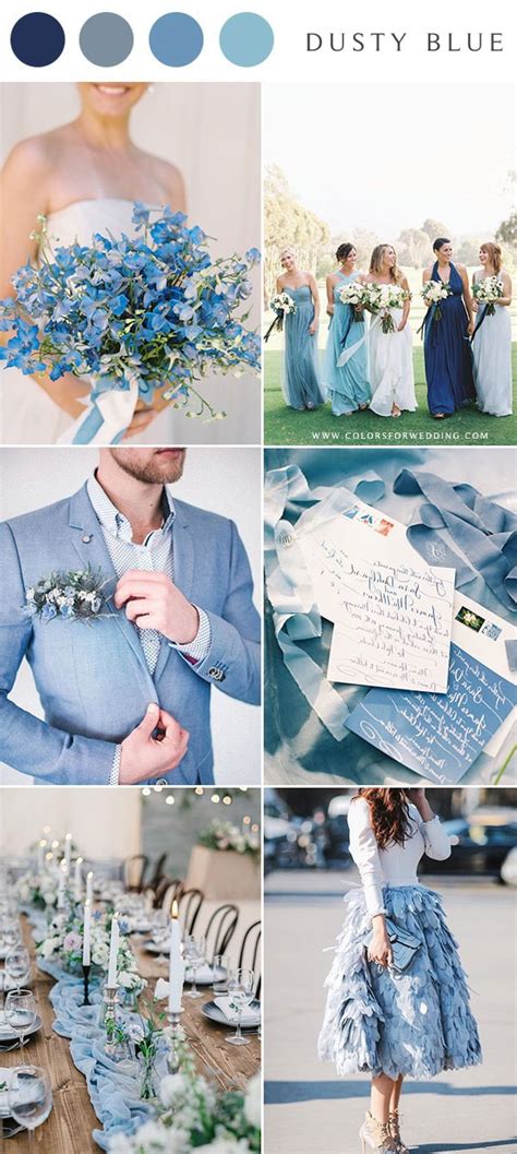 15 Dusty Blue Wedding Color Ideas for 2024