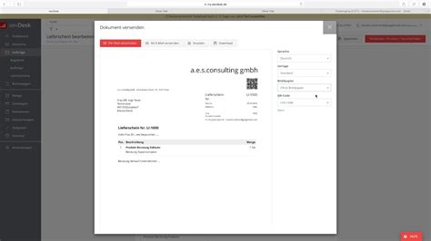 Lieferschein erstellen mit sevDesk - YouTube