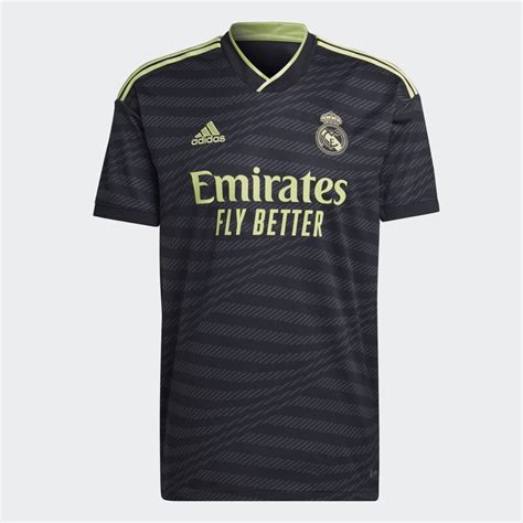 Men's Clothing - Real Madrid 22/23 Third Jersey - Black | adidas Egypt