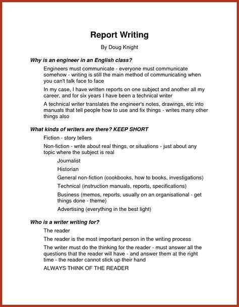 Narrative Report - 25+ Examples, Format, How to, Pdf