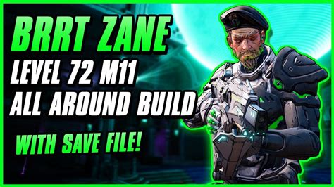 BEST ALL AROUND ZANE BUILD FOR MAYHEM 11 (+Gamesave!) | Brrt Zane Level ...