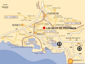 LES BAUX de PROVENCE CARTE - Photo de LES BAUX de PROVENCE - L'ETOILE