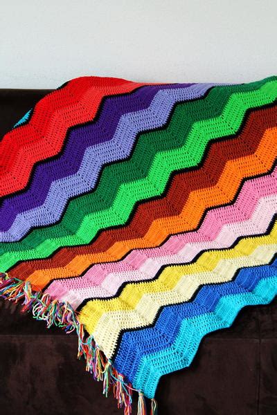 36 Colorful Crochet Afghan Patterns | FaveCrafts.com